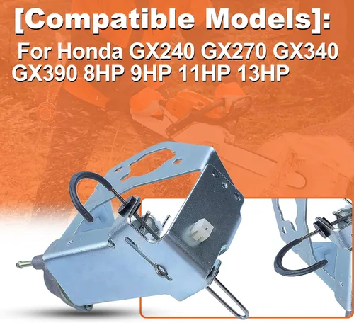 Vista 4 de Conjunto de estrangulador manual para Honda GX240 GX270 GX340 GX390 5KW-6.5KW Generator New, Conjunto de estrangulador manual