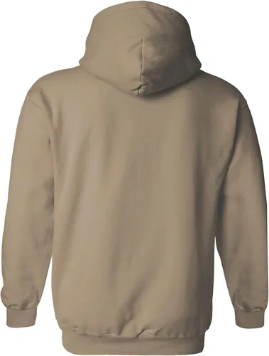 Vista 2 de zerogravitee Sudadera con capucha y cremallera completa con estampado de manga dorada de los Marines Marrón coyote