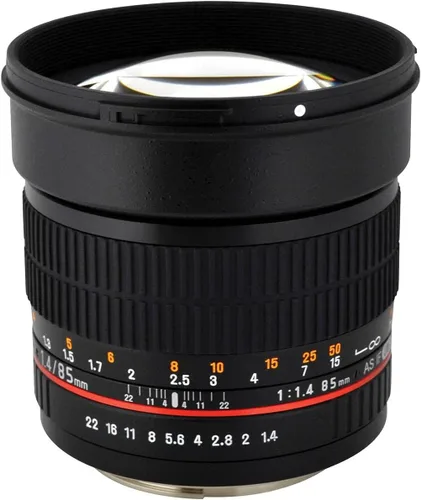 Vista 10 de Rokinon objetivo asférico F1.4 de 85 milímetros