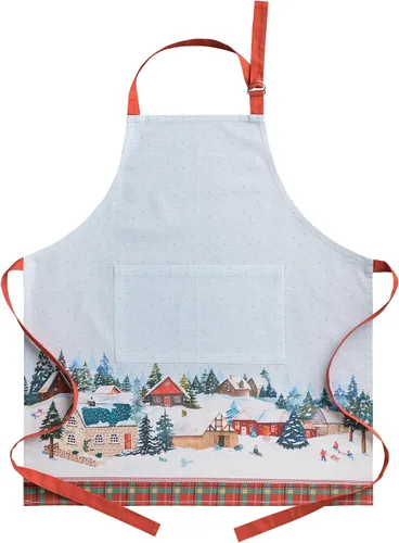 Vista 1080 de Maison d' Hermine Delantales para mujer con bolsillo, 100% algodón (27.50 x 31.50 pulgadas)