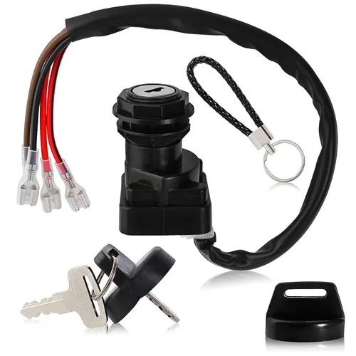Vista 6 de 4110194 Interruptor de llave de encendido compatible con Polaris Sportsman 500 400 335 50 Trail Boss 250 300 350L Scrambler 400L Magnum 425 Xplorer