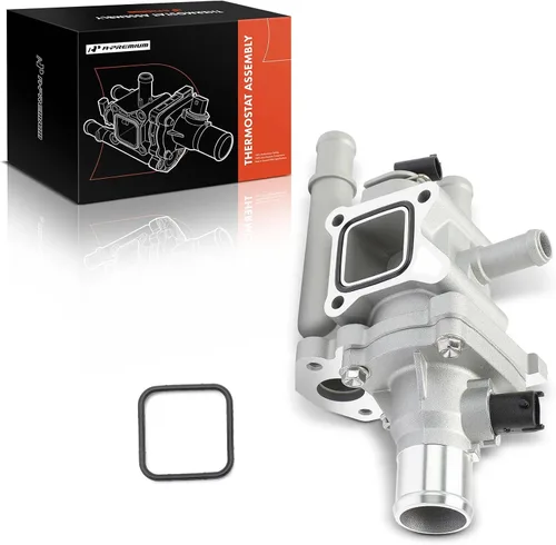 Vista 10 de A-Premium Conjunto de carcasa de termostato de refrigerante de motor
