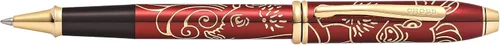 Vista 13 de Cross Cross Townsend 2019 - Pluma estilográfica del año del cerdo del zodiaco con detalles chapados en oro de 23 quilates y punta mediana de oro