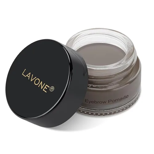 Vista 13 de Pomada de cejas – Pomada impermeable para cejas para resultados duraderos, fórmula a prueba de manchas y resistente al sudor, maquillaje natural