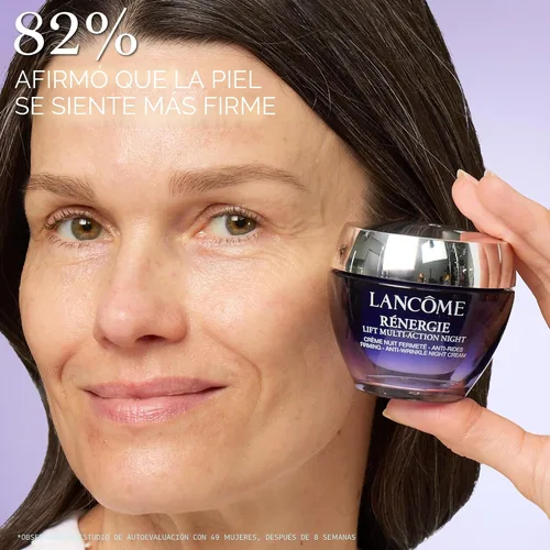 Vista 2 de Lancôme Rénergie Lift Crema de noche antienvejecimiento multiacción - Crema facial antienvejecimiento, lifting, hidratante y reafirmante, con ácido