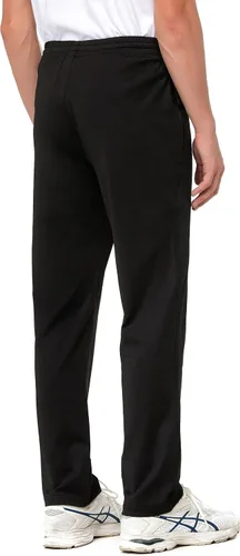 Vista 3 de clothin Pantalones deportivos para hombre con bolsillos con cremallera, pantalones deportivos para correr, entrenar, descansar, hacer deporte casual
