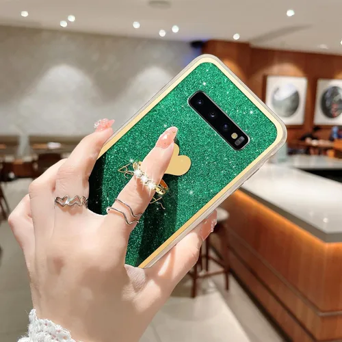 Vista 5 de Para Samsung Galaxy S10 Caja Del Teléfono (6.1 Pulgadas) - Verde