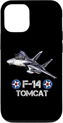 Vista 28 de Vintage F-14 Tomcat Fighter Jet Aviación Militar Estuche de Regalo para iPhone 17