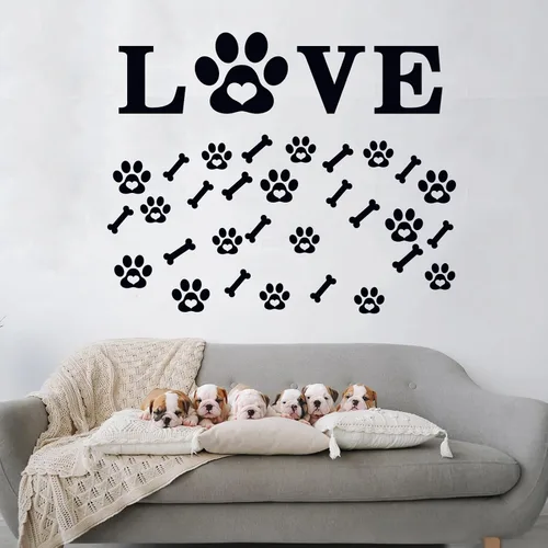 Vista 9 de Calcomanías de pared con citas familiares para cocina: decoración inspiradora para el hogar, despensa, comedor, vinilo para pared, diseño de "It's 5
