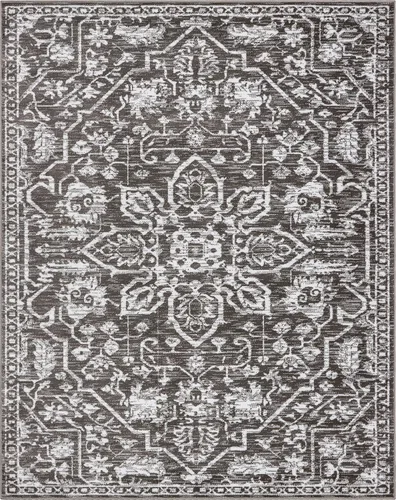 Vista 61 de Well Woven - Alfombra tejida estilo vintage con diseño de medallón, 68 x 120 cm