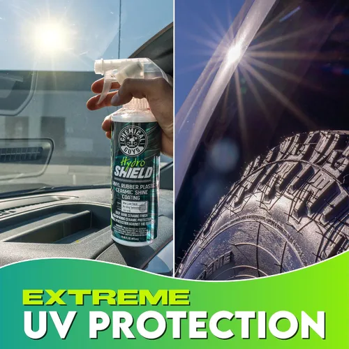 Vista 6 de Chemical Guys, HydroShield Vinyl, Rubber & Plastic Ceramic Coating, 16 oz