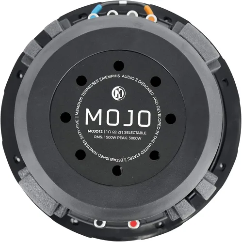 Vista 8 de Memphis Audio MOJO 1212 - Subwoofer para coche de competición de 3000 vatios de 12 pulgadas, MOJO1212