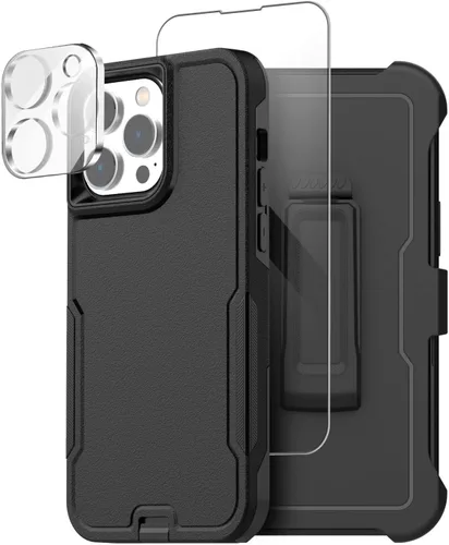 Vista 10 de AICase, compatible con iPhone 12/12 Pro/12 Pro Max/11 Pro/11 Pro Max iPhone 11 Pro Max (negro)