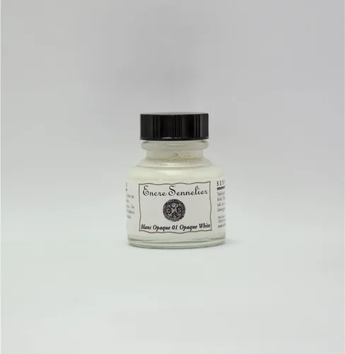 Vista 28 de Sennelier Tinta de dibujo, botella de 1.0 fl oz, azul ultramar Azul ultramarino