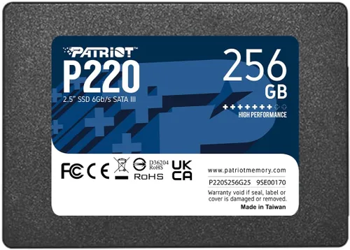 Vista 6 de Patriot Memory P220 128GB SSD interno - SATA 3 2.5" - Unidad de estado sólido - P220S128G25
