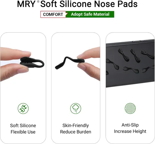 Vista 5 de Mryok Almohadilla nasal de repuesto para gafas de sol Oakley Radar Path EV RadarLock