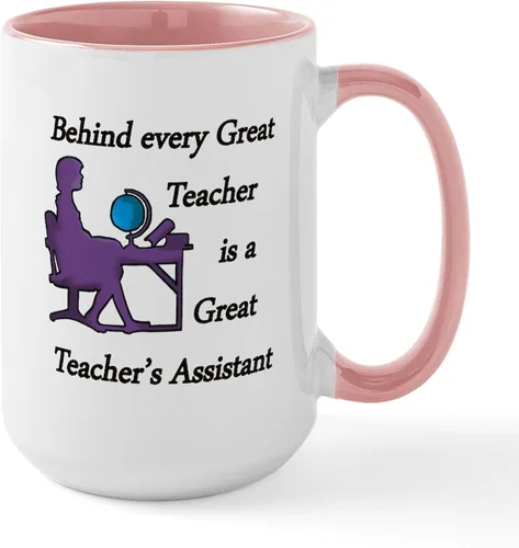 Vista 21 de CafePress Taza de café de cerámica para profesor/matemáticas inglesas, taza de té de 15 onzas