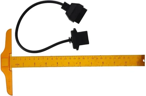 Vista 7 de BYOBYO Cable adaptador de conector de herramienta de diagnóstico OBD1 a 16 pines OBD2, cable adaptador de convertidor de escáner de diagnóstico apto