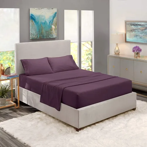 Vista 17 de Juego de sábanas divididas de 5 piezas, juego de sábanas de tamaño King dividido para cama ajustable, 100% algodón, 800 hilos, bolsillo profundo