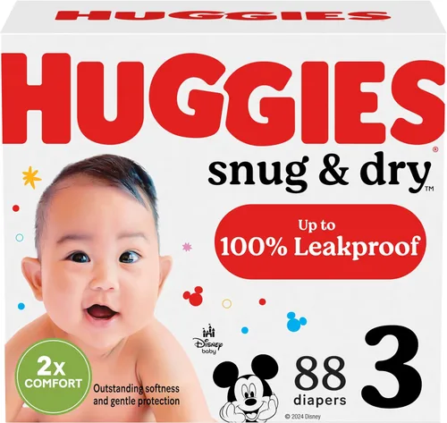Vista 64 de Pañales Huggies Snug & Dry para bebé
