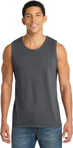 Vista 10 de Port & Co Playa Wash - Camiseta sin mangas teñida con prenda-PC099TT Amatista