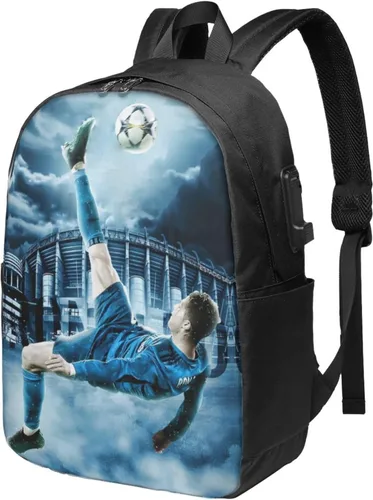 Vista 9 de #7 Mochilas Bolso Portátil Bolsa Bookbag Usb Mochila 17 Pulgadas Para Diario
