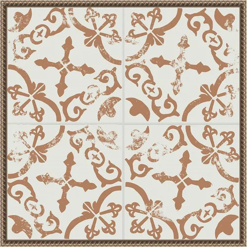 Vista 14 de Amanti Art Lienzo enmarcado para pared, azulejos de cerámica II de 16 x 16 pulgadas, por Melissa Wang, lienzo enmarcado para pared, obras de arte