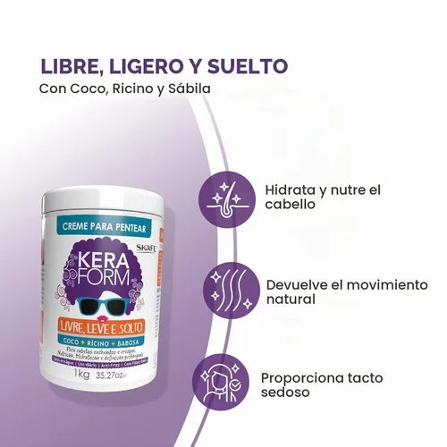Vista 2 de Keraform libre, ligero y suelto 2.2 lbs