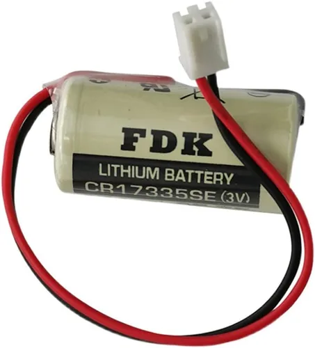 Vista 3 de YICUAA - Celda de litio no recargable CR17335SE 3V 1800mAh para FDK CR17335SE 3V Epson Robot Controller RC Series Batería R13B060003 con enchufe
