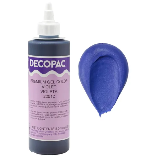 Vista 25 de DecoPac Colorante alimentario de gel prémium Colorante negro para hornear 8 onzas Crema de mantequilla de color, fondant, gel de glaseado
