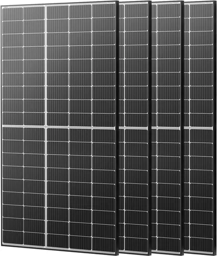 Vista 11 de Renogy Panel solar bifacial de 640 vatios, monocristalino para encendido