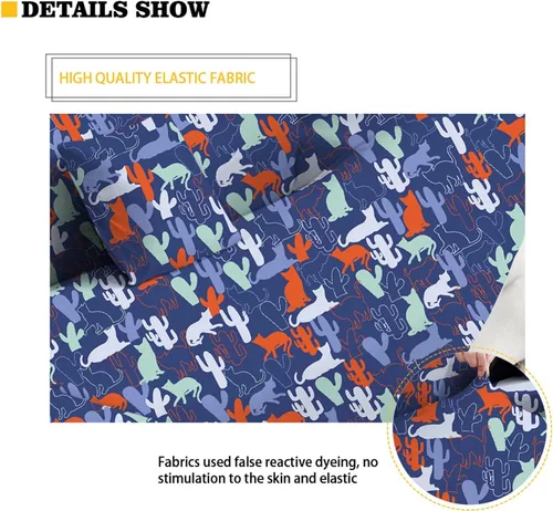 Vista 5 de Horeset Snowy Tree - Funda de sofá para 2 cojines, decoración del hogar, funda protectora de muebles para perro, impermeable y lavable Árbol nevado