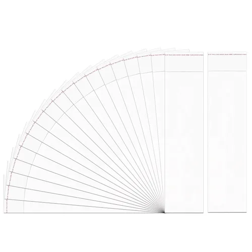 Vista 11 de 1000 bolsas de celofán adhesivas transparentes de 3 x 8 pulgadas, bolsas de plástico OPP autosellantes de 1 mil de largo, bolsas de celofán
