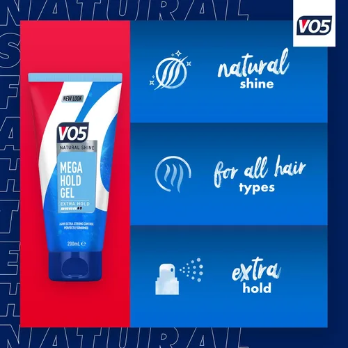 Vista 6 de VO5 Gel de peinado Mega Hold (6.8 fl oz)