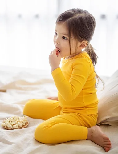 Vista 130 de AVAUMA - Pijama para niños y niñas de algodón básico para uso diario