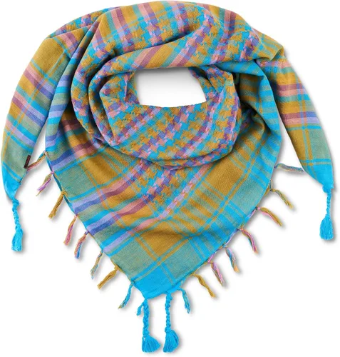 Vista 40 de LOVARZI Shemagh Cottons Arab Keffiyeh - Bufanda militar táctica para cabeza y cuello