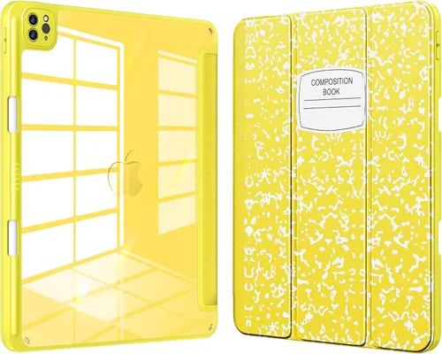 Vista 8 de VIKESI Funda para iPad Pro de 11 pulgadas de 4ª/3ª/2ª/1ª generación, iPad Air de 11 pulgadas, 5ª y 4ª generación con parte trasera transparente Azul