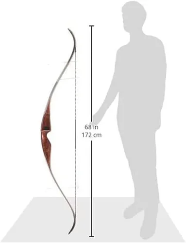 Vista 3 de Bear Archery Arco Recurvo Grizzly marrón (Brown maple)