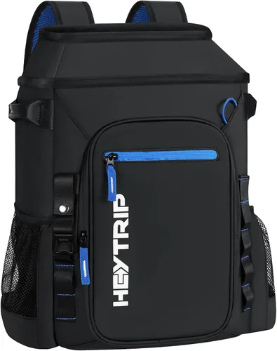 Vista 10 de Heytrip Backpack Cooler Insulated Waterproof Leakproof Lunch Bag 36/54 Cans Blanco
