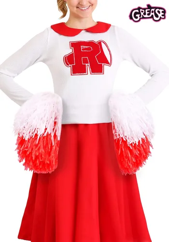 Vista 2 de Fun Costumes Pompones altos de animadora Grease Rydell