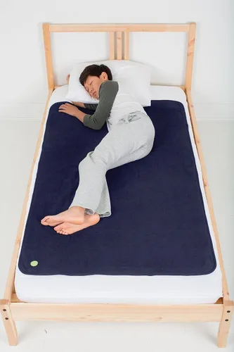 Vista 11 de PeapodMats Tapete de Cama Impermeable para Enuresis e Incontinencia - Protector Reutilizable. Colocación Segura y Transpirable. Lavable. Ecológico