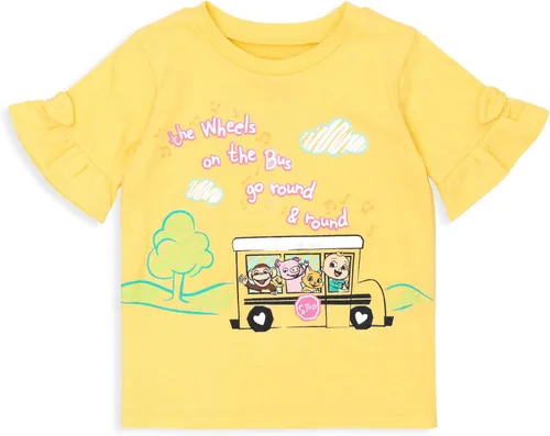Vista 4 de CoComelon JJ Baby - Paquete de 3 camisetas para bebés y niños pequeños