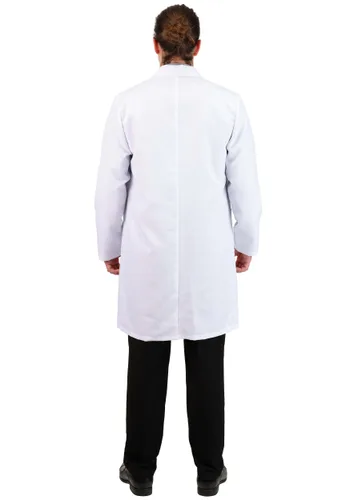 Vista 2 de Disfraz de Bata de Laboratorio para Adultos Multicolor