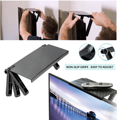 Vista 3 de Soporte Tv Mesa Repisa Moden Decodificador Computadora