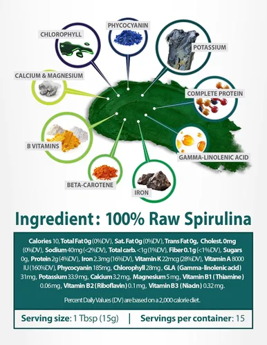 Vista 4 de Espirulina fresca cruda (4)