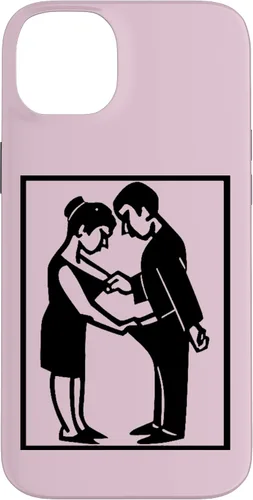 Vista 15 de Camiseta divertida para adultos, imagen de hombre y mujer, funda para iPhone 17