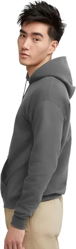 Vista 3 de Hanes mens Ecosmart Hoodie, Midweight Fleece Sweatshirt, Pullover Hooded Sweatshirt for Men