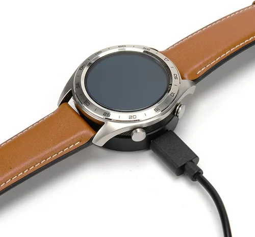 Vista 8 de Estación de carga para Huawei GT GT2 GT 2e para Honor Magic Watch, cargador de carga rápida de repuesto con cable magnético USB (negro)