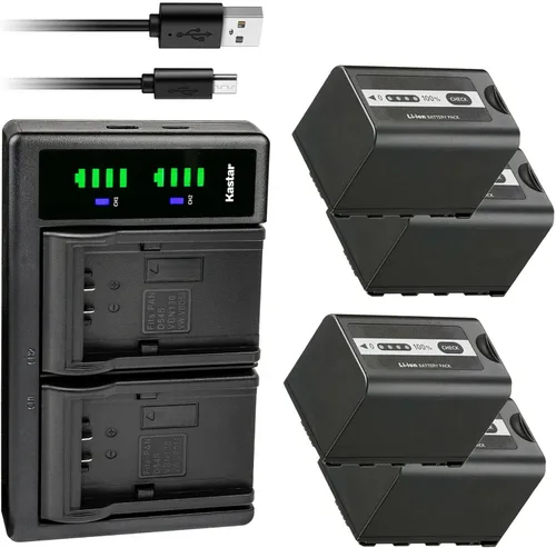 Vista 7 de Kastar LTD2 USB Battery Charger Replacement for Panasonic AG-CX10, AG-CX350, AG-DVX200, AG-DVX200PJ, AG-DVX200PB, AG-DVX200PX, AG-DVX200EJ