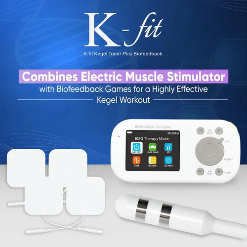Vista 2 de Kegel Toner Plus Biofeedback - Dispositivo de ejercicio de suelo pélvico para tonificar y fortalecer, incontinencia, 22 programas de Stim